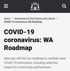 WA COVID-19 ROADMAP